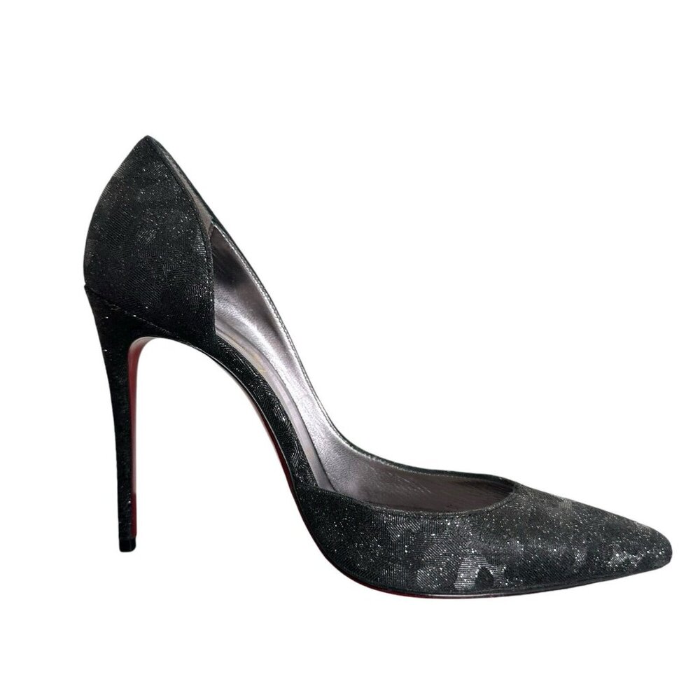 Christian Louboutin Leopard Black Heels - Picture 8 of 12